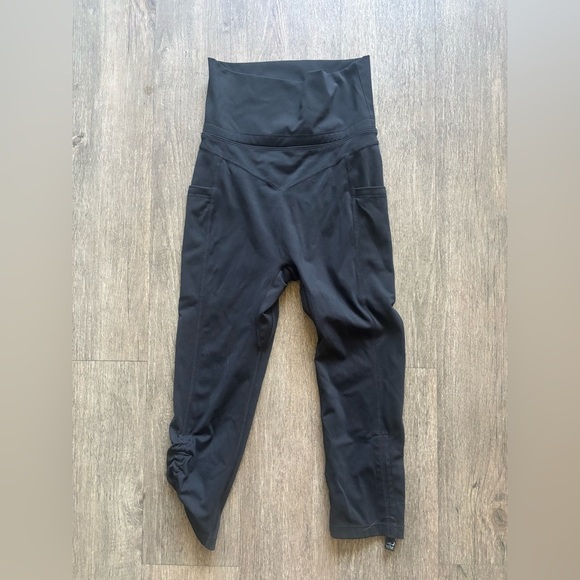 Free People Movement Black High-Waisted Leggings - Picture 1 of 3